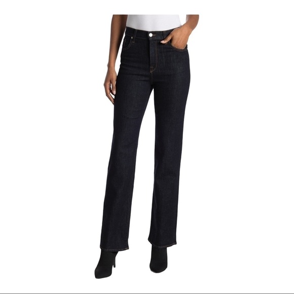 NWT! BLDWN High Rise Relaxed Straight Leg Jeans. Size 24. - Picture 1 of 8